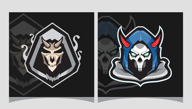 Striking Skull Emblems with Fierce Demonic Designs | Jiffy Designs