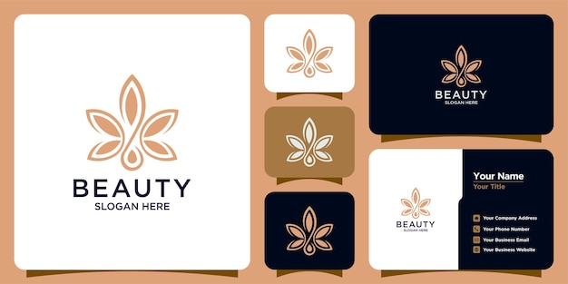 Elegant Floral Emblem for Beauty Brand and Spa | Jiffy Designs