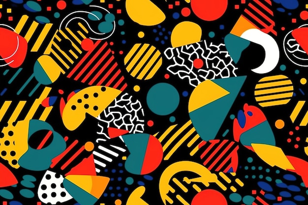 Vibrant Abstract Geometric Shapes and Patterns | Jiffy Designs