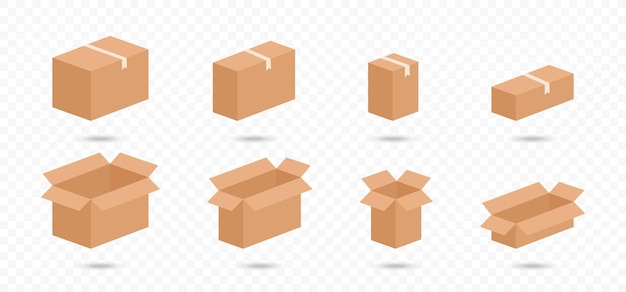 Diverse Cardboard Boxes in Various Shapes and Sizes | Jiffy Designs