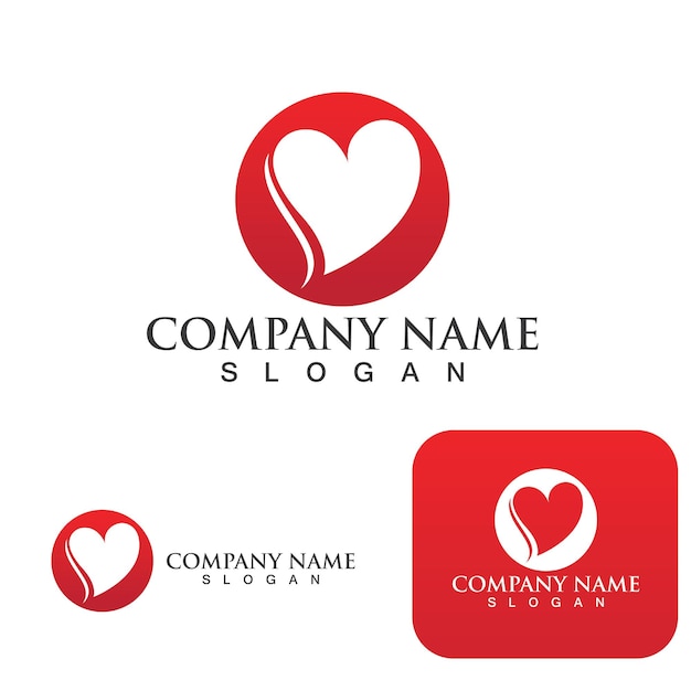 Elegant Red Heart Logo for Stylish Branding | Jiffy Designs
