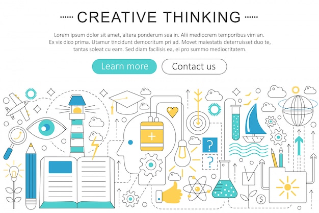 Vibrant Symbols of Innovative Thinking and Learning | Jiffy Designs