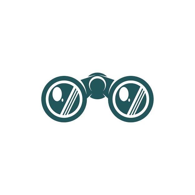 Sleek and Versatile Binoculars Icon for Diverse Uses | Jiffy Designs