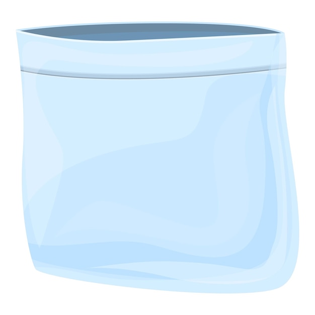 Transparent Blue Pouch with Curved Design | Jiffy Designs