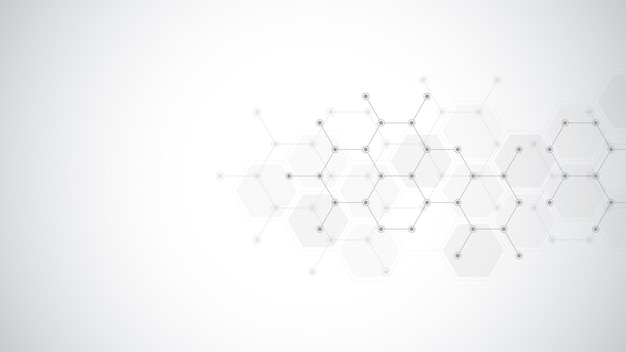 Elegant Hexagonal Network Pattern with Interconnected Nodes | Jiffy Designs