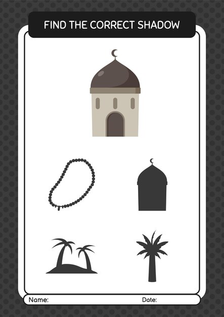 Discover the Matching Shadow of the Iconic Mosque Silhouette | Jiffy ...