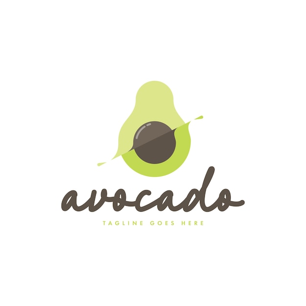 Vibrant Avocado Logo with Unique Graphic Design | Jiffy Designs