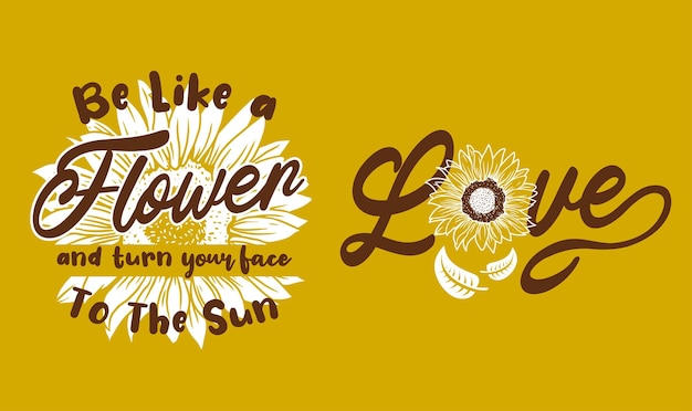 Vibrant Sunflower Artwork with Uplifting Message | Jiffy Designs