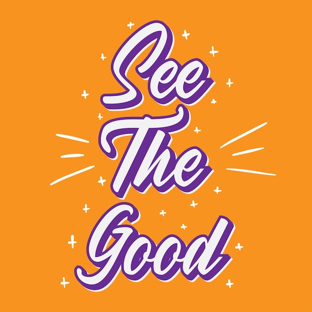 Vibrant Retro-Style Lettering with Sparkling Accents | Jiffy Designs