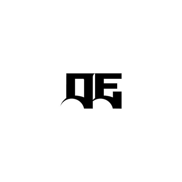 Sleek and Stylish Monogram Design in Black and White | Jiffy Designs