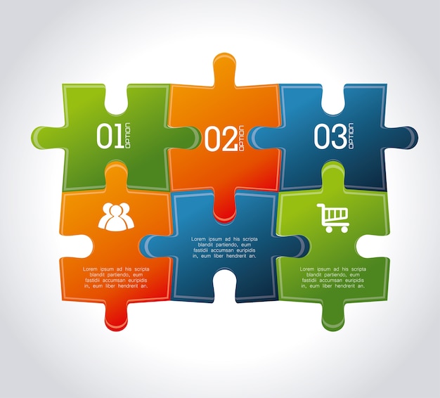 Vibrant Puzzle Pieces Depicting Business Concepts | Jiffy Designs