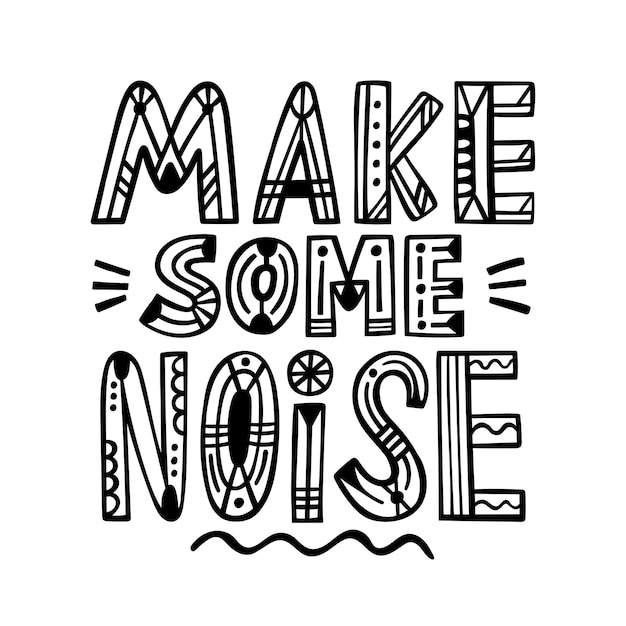 Playful Typographic Design with Whimsical Lettering and Wavy Accents ...