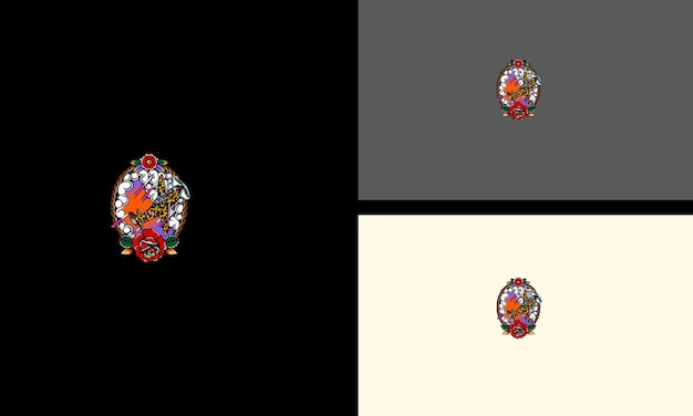 Vibrant Floral Ornamental Emblem Collection | Jiffy Designs