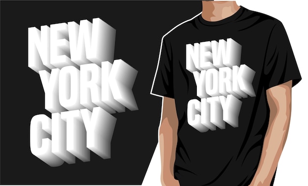 Striking 3D Typography Celebrating the Iconic New York City | Jiffy Designs