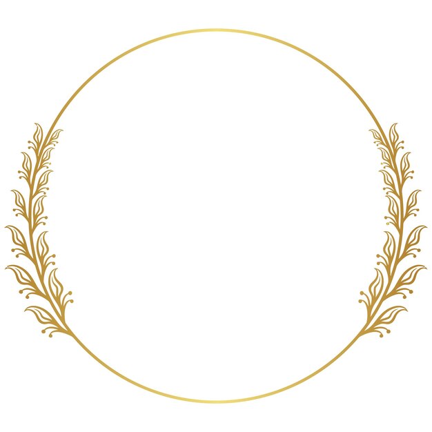 Elegant Gilded Floral Wreath with Ornate Arch Frame | Jiffy Designs