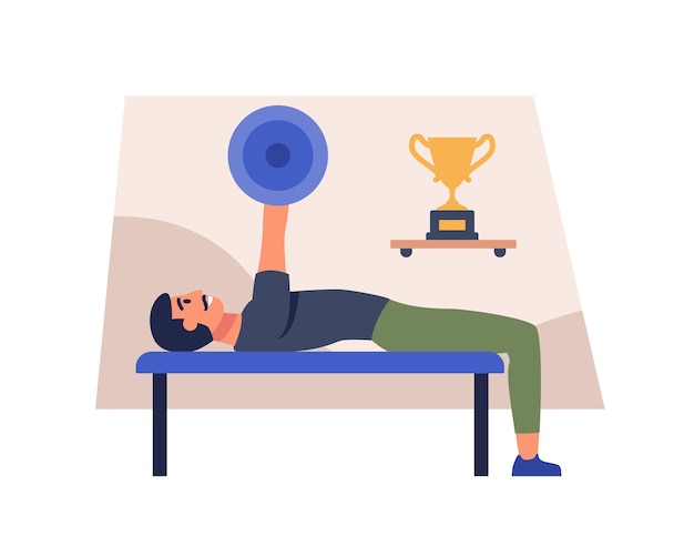 Athlete Resting After Intense Training Session | Jiffy Designs