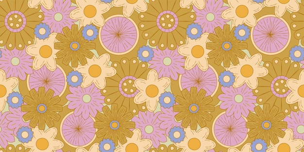 Vibrant Floral Explosion: A Burst of Colorful Blooms | Jiffy Designs