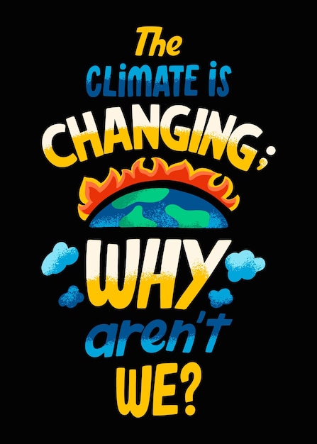 Vibrant Graphic Raises Awareness on Climate Change | Jiffy Designs