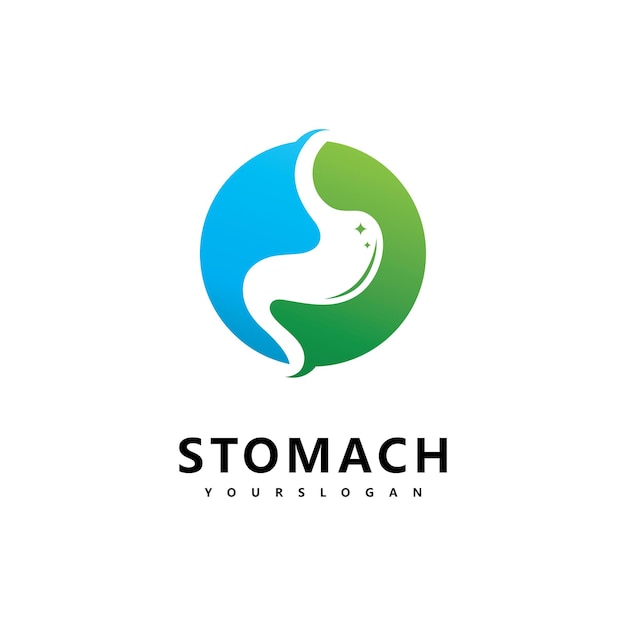 Vibrant Stomach Icon: Digestive Health Symbol | Jiffy Designs