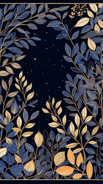 Enchanting Foliage Framing the Starry Night Sky | Jiffy Designs