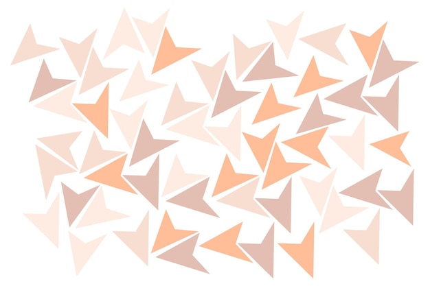 Vibrant Geometric Triangles in Warm Tones | Jiffy Designs