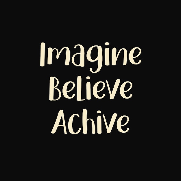 Inspiring Motivational Typographic Artwork with Uplifting Message ...