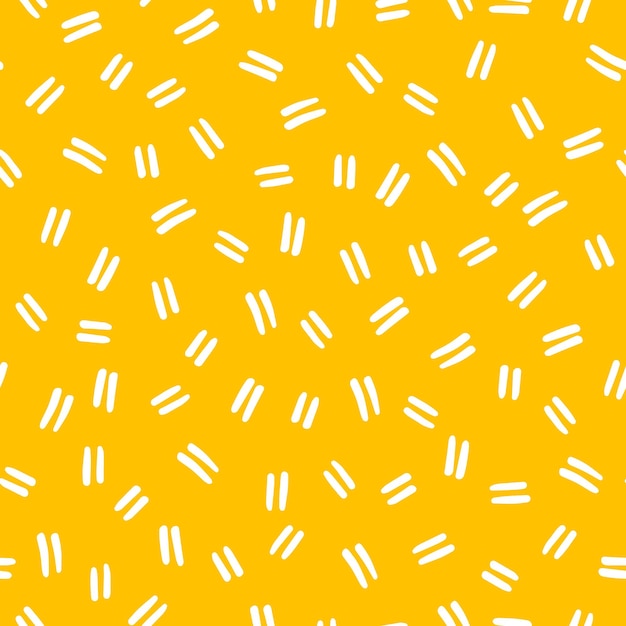 Vibrant Dashed Patterns on Sunny Yellow Background | Jiffy Designs