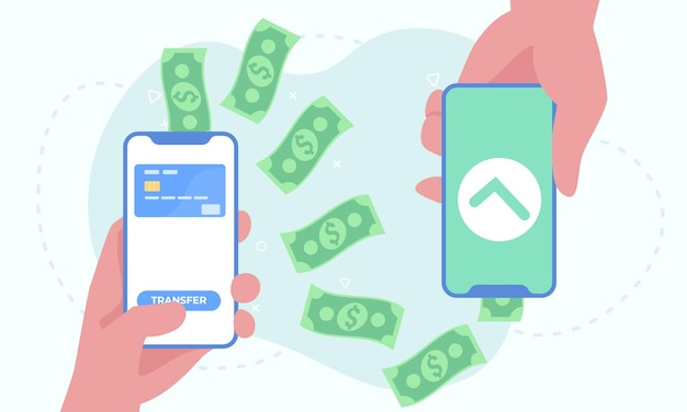 Digital Money Transfer and Mobile Payment Transactions | Jiffy Designs