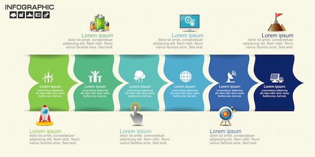Vibrant Infographic with Diverse Icons and Informative Text | Jiffy Designs