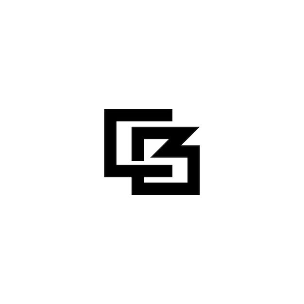 Striking Geometric Monogram Design with Minimal Flair | Jiffy Designs