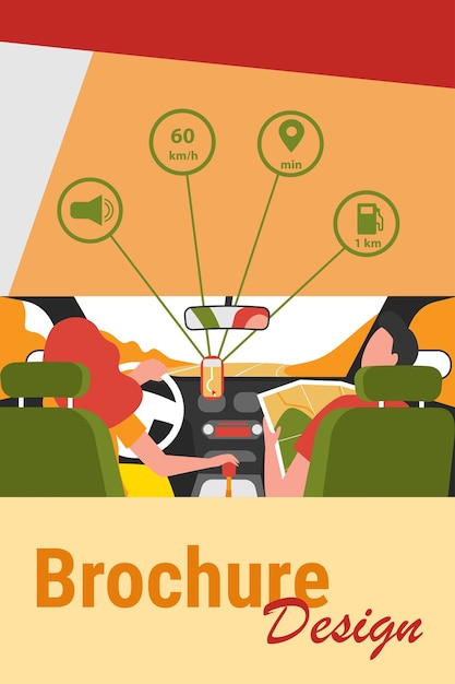 Vibrant Brochure Design with Informative Icons | Jiffy Designs