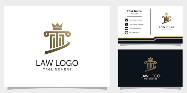 Regal Courthouse Emblem: Elegant Law Firm Logo Design | Jiffy Designs