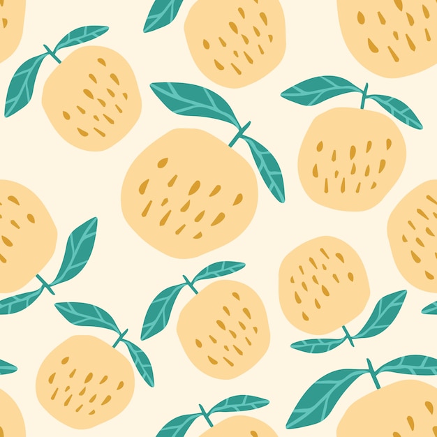 Vibrant Citrus Delight: A Juicy Fruit Pattern | Jiffy Designs