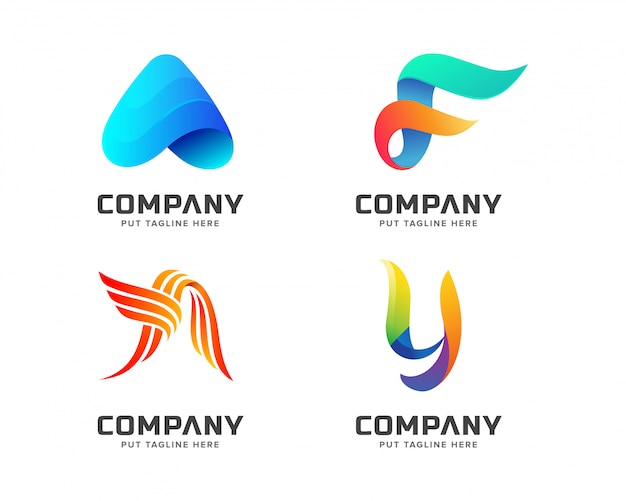 Vibrant and Dynamic Company Logos with Modern Shapes | Jiffy Designs