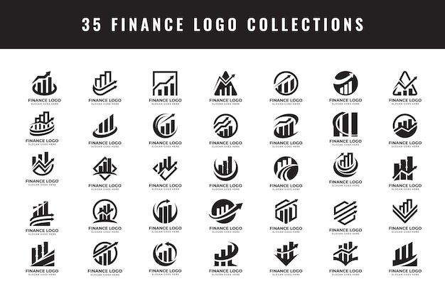 Diverse Financial Analytics Symbols: Visualizing Market Insights ...