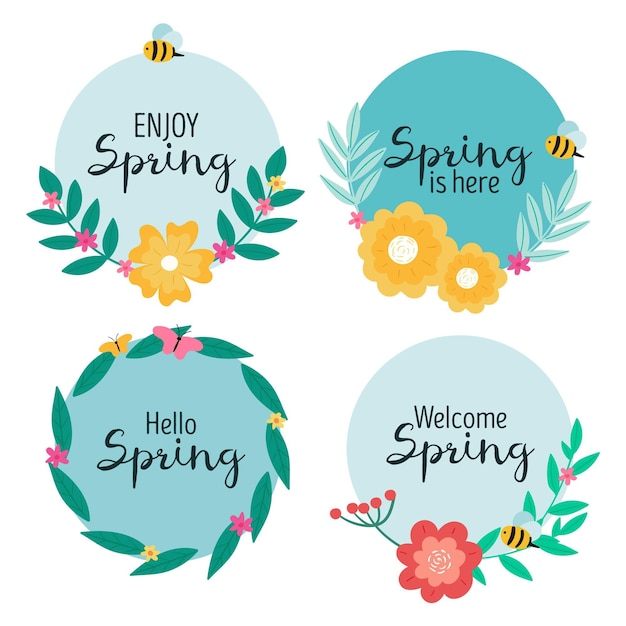 Vibrant Spring Floral Collection with Uplifting Phrases | Jiffy Designs
