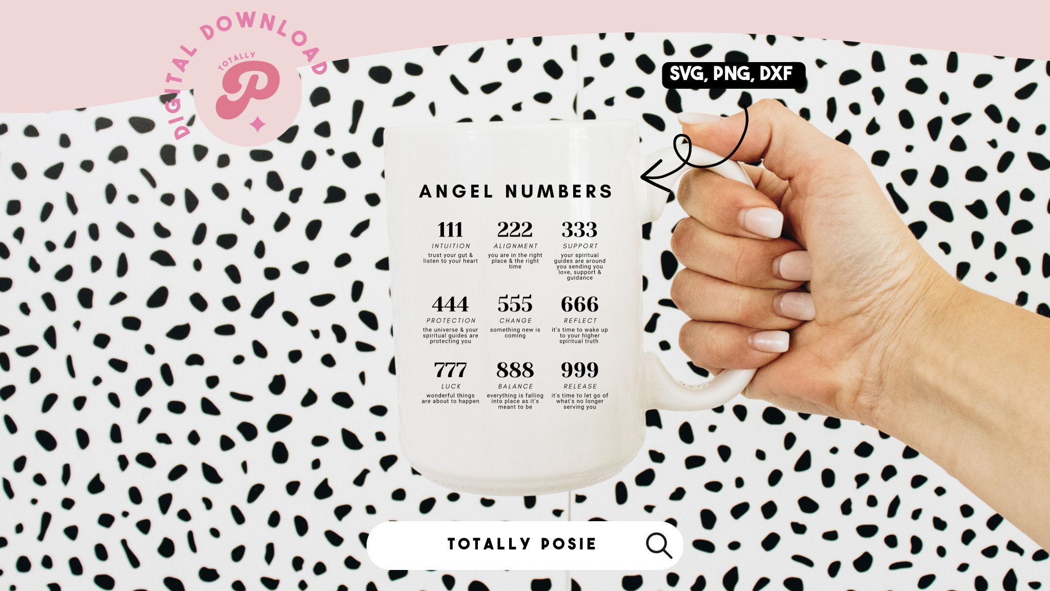 Angel Numbers SVG | Angel Aesthetic SVG, Spiritual, Trendy, Lucky ...