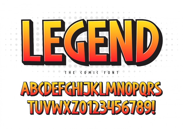 Vibrant Retro-Inspired Comic Book Font with Bold Lettering | Jiffy Designs