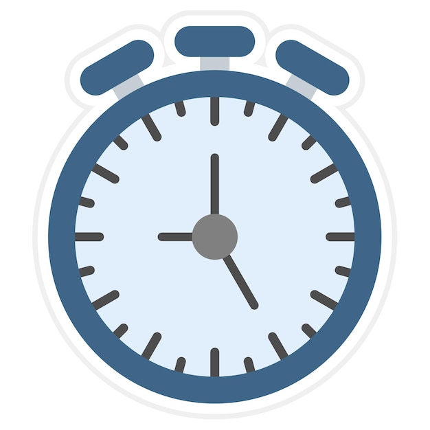 Elegant Analog Clock Icon for Timely Designs | Jiffy Designs