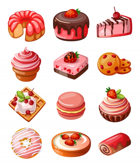 Delectable Dessert Illustrations: Cakes, Cupcakes, and Confectionary ...