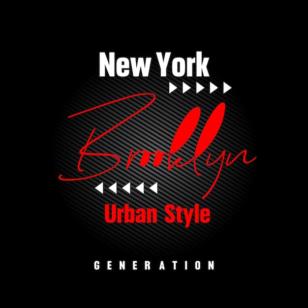 Bold New York City Urban Typography Design | Jiffy Designs