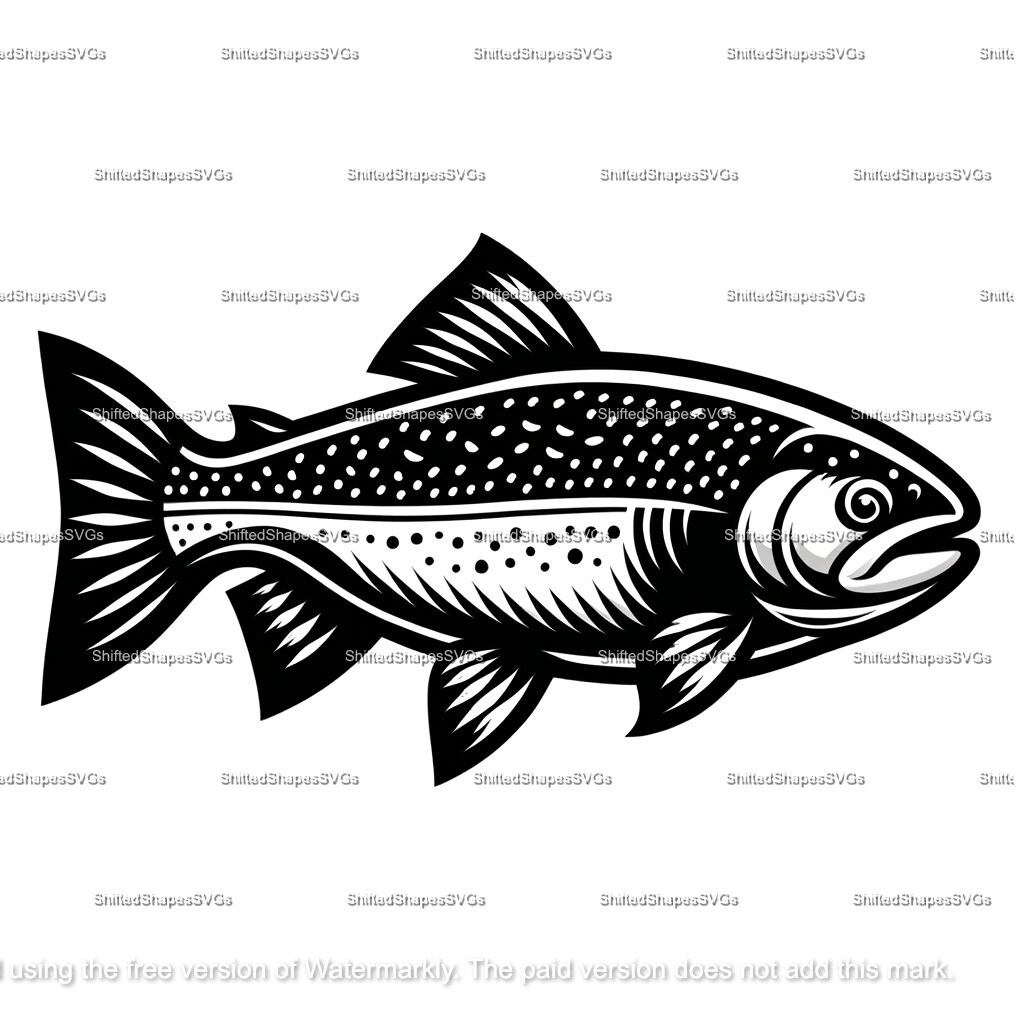 Trout SVG Bundle | Jiffy Designs