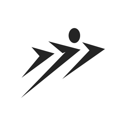 Movement Logo Template Isolated. Brand Identity. Icon Abstract Vector ...