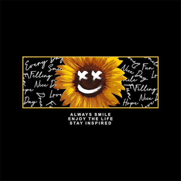 Radiant Sunflower with Inspiring Message | Jiffy Designs