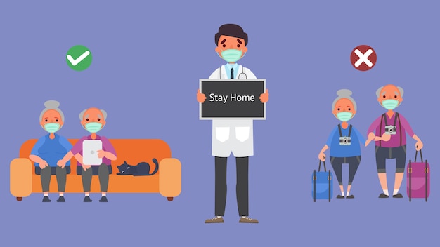 Staying Safe at Home: Illustrated Guide to COVID-19 Precautions | Jiffy ...