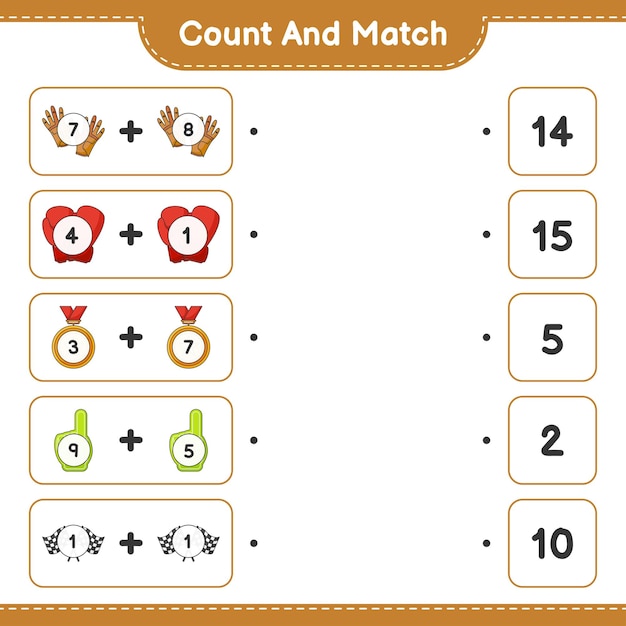 Engaging Math Counting and Matching Activity | Jiffy Designs