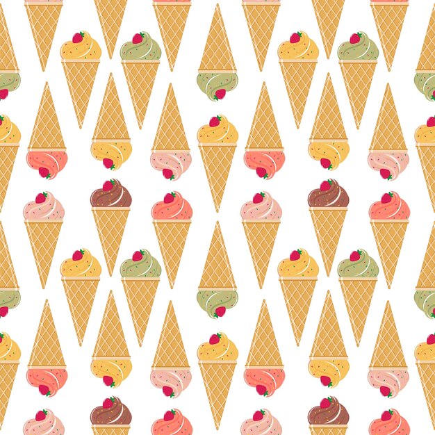 Delightful Ice Cream Cone Pattern | Jiffy Designs