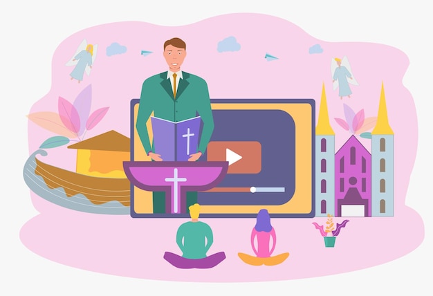 Vibrant Illustration of Religious Education and Community | Jiffy Designs