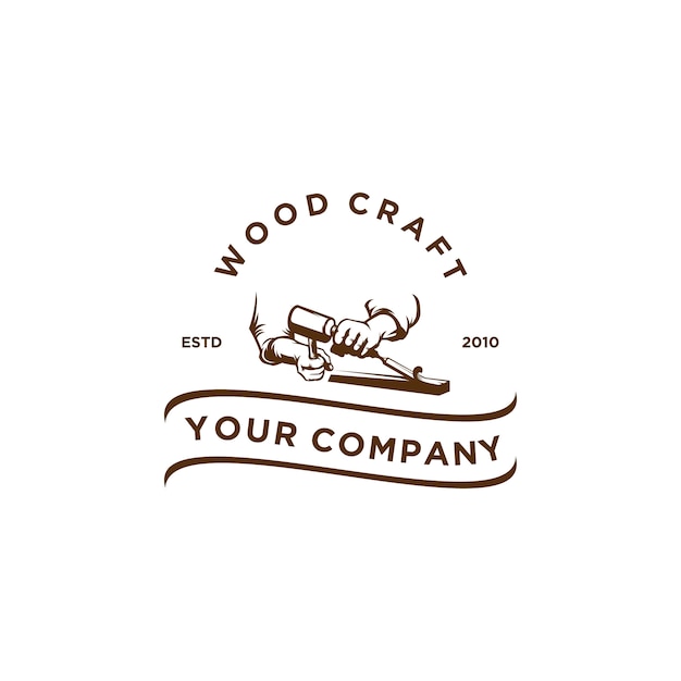 Handcrafted Wooden Artistry: Your Company's Signature Logo | Jiffy Designs