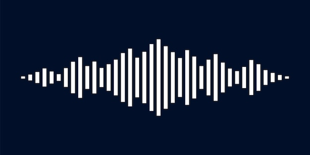 Minimalist Waveform Illustration in Monochrome Tones | Jiffy Designs